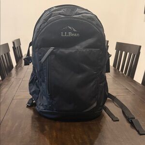 L.L. Bean Black Backpack for Men, 42 Liter Comfort Carry Portable Locker Pack